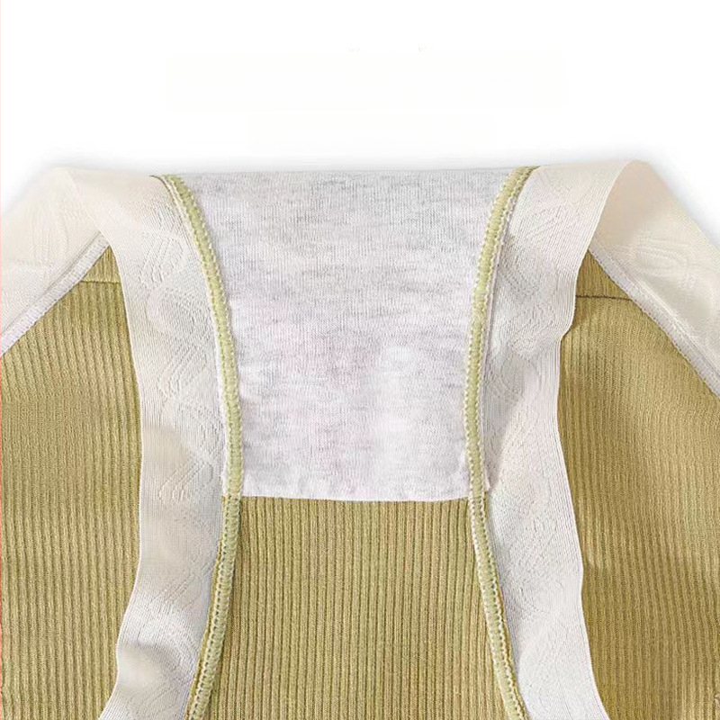 Moteriški aukštos liemens apatiniai, medvilnė 95%, modalinis intymus įdėklas 95%, megzta medžiaga