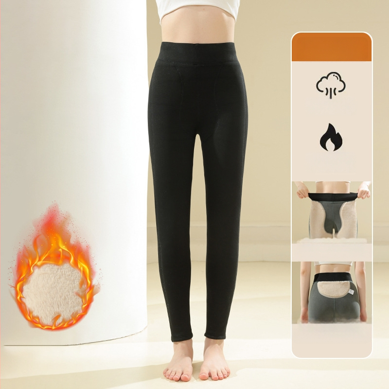 Fűtő nadrág fleece-beléssel (két rétegű; extra vastag 501–600 g/m²; 50–70% gyapjú; szélálló)