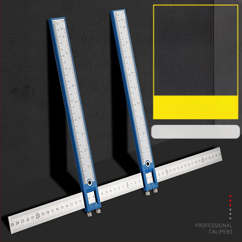 Ръчно ортопедично калипер-правило с часовник за измерване на ширината на лицето, слабините, ханша и таза