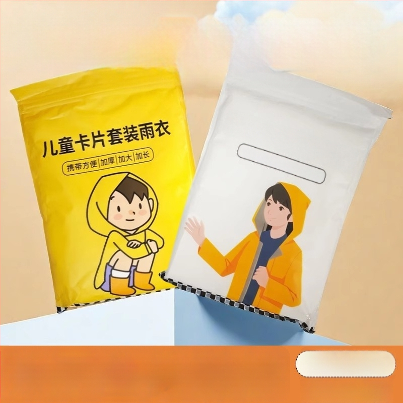 Kortų stiliaus lietaus pončas, EVA audinys, įprasto storio, tinkamas suaugusiems ir vaikams, žygiams