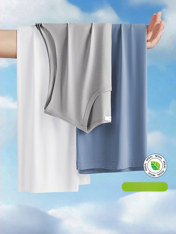 Férfi ujjatlan felső, lazán szabott, antibakteriális, lélegző, gyorsan száradó, Modal-pamut-spandex keverék (47% modal, 47% pamut, 6% spandex), nyár 2025