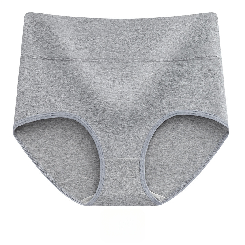 Aukštos juosmens moterų medvilninės kelnaitės – tamprus medvilnės audinys; medvilninė įdaila kirkšnies srityje; sėdmenų pakėlimas; kvėpuojančios; pilvo kontrolė