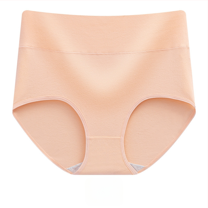 Aukštos juosmens moterų medvilninės kelnaitės – tamprus medvilnės audinys; medvilninė įdaila kirkšnies srityje; sėdmenų pakėlimas; kvėpuojančios; pilvo kontrolė