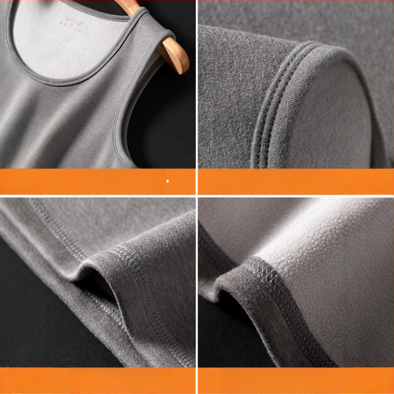 Polár belsővel ellátott sportmellény, szoros szabású, 90% poliészter, tél 2025, fiataloknak