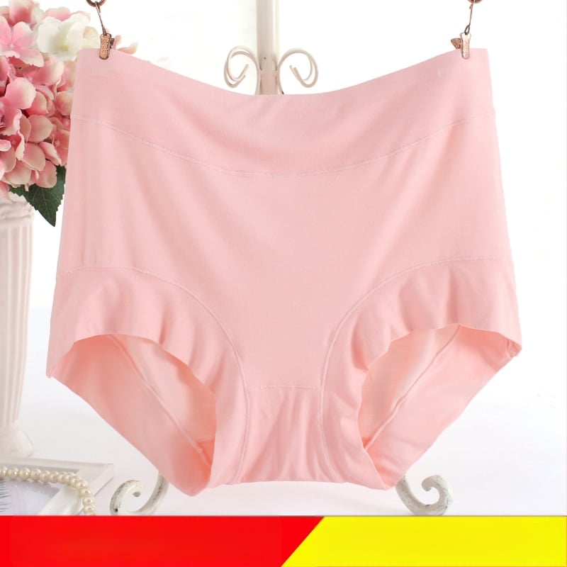 Modaliniai moterų apatinių drabužių su aukšta liemene, kvėpuojanti medžiaga, vienodasis raštas, tinkamas visoms sezonoms