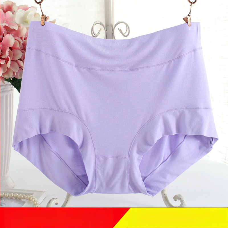 Modaliniai moterų apatinių drabužių su aukšta liemene, kvėpuojanti medžiaga, vienodasis raštas, tinkamas visoms sezonoms