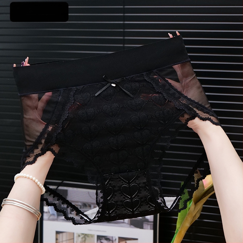 Meifei Caiyi Moterų vidutinio juosmens megztiniai iš medvilnės, antibakterinė intymi kišenė (viskozė 90–95%), kvėpuojantys, teksto raštas