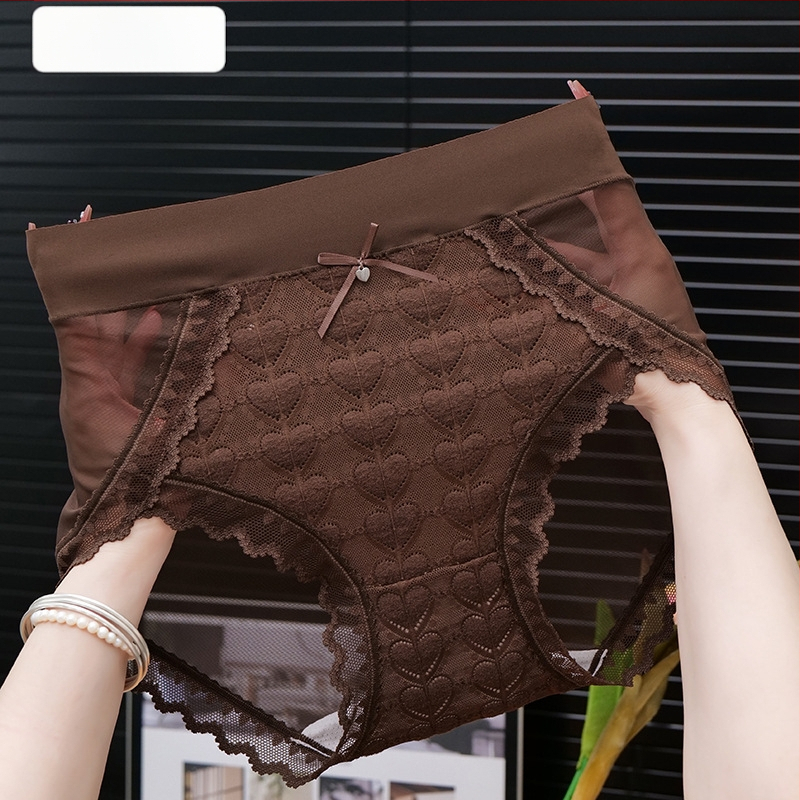 Meifei Caiyi Moterų vidutinio juosmens megztiniai iš medvilnės, antibakterinė intymi kišenė (viskozė 90–95%), kvėpuojantys, teksto raštas