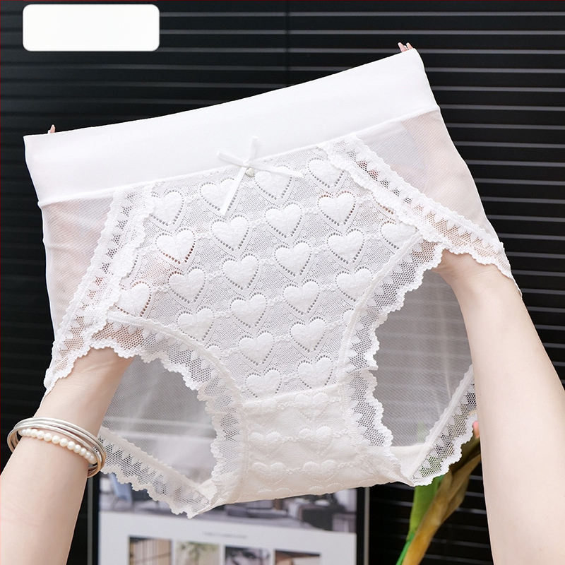 Meifei Caiyi Moterų vidutinio juosmens megztiniai iš medvilnės, antibakterinė intymi kišenė (viskozė 90–95%), kvėpuojantys, teksto raštas