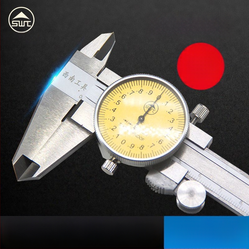 Индустриален верниер-штангенциркул, неръждаема стомана, мулти-обхват 0–150–200–300 мм