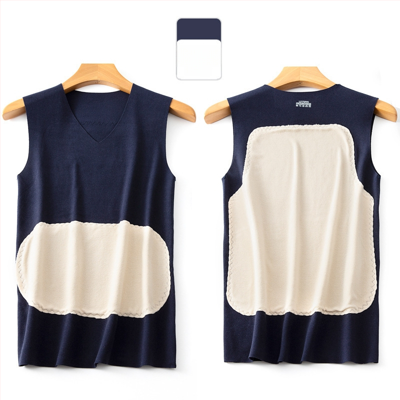 Bezšuvju termiska veste ar flīsu iekšējo oderi, dubultslāņu, V-veida kakla izgriezums, audums 201–250 g/m2, poliesters, unisex.