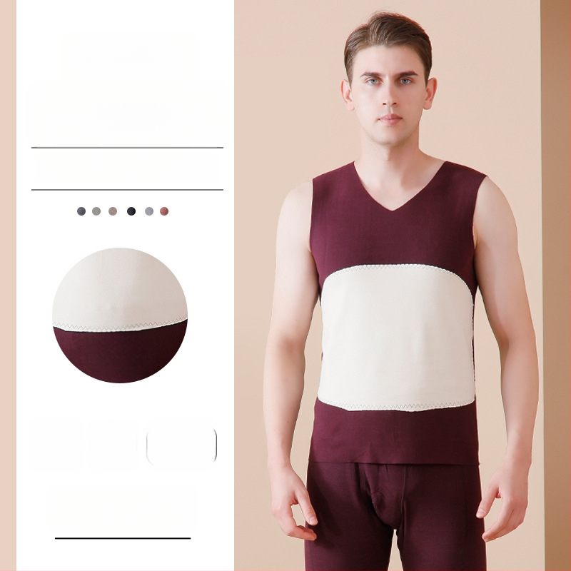 Bezšuvju termiska veste ar flīsu iekšējo oderi, dubultslāņu, V-veida kakla izgriezums, audums 201–250 g/m2, poliesters, unisex.