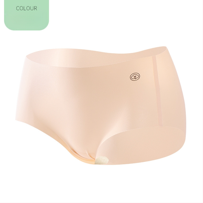 Moteriškos kelnaitės iš ice silk, antibakterinės, greitai džiūstančios, gaktos įdėklas iš medvilnės, pagrindinis audinys – nailonas