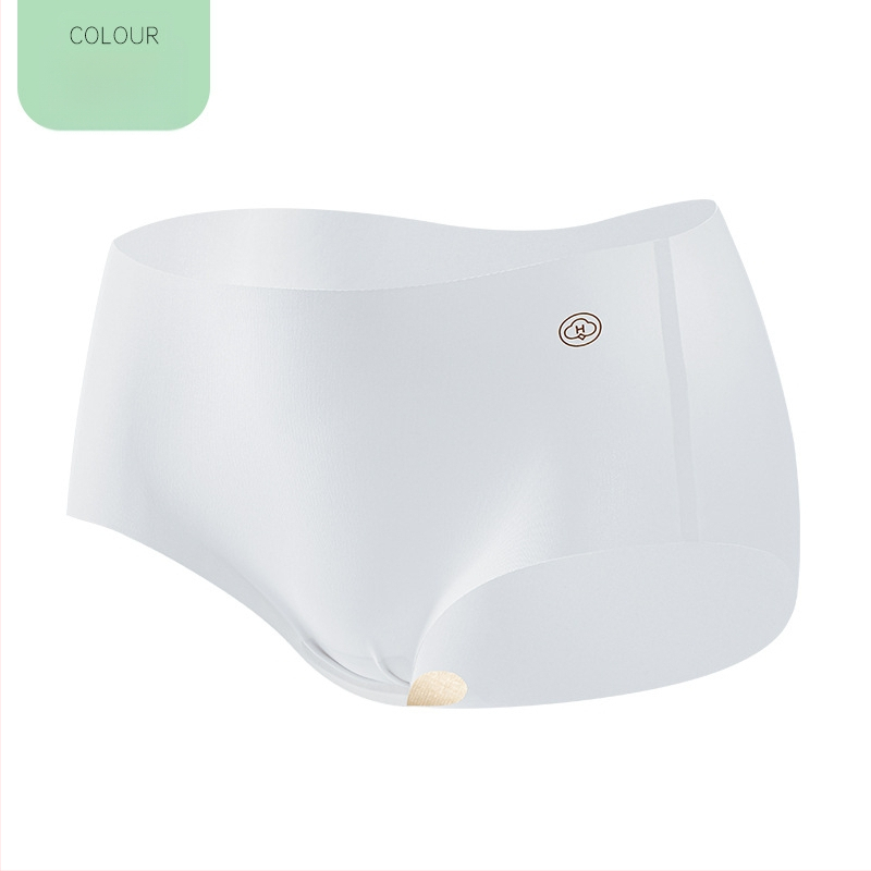 Moteriškos kelnaitės iš ice silk, antibakterinės, greitai džiūstančios, gaktos įdėklas iš medvilnės, pagrindinis audinys – nailonas