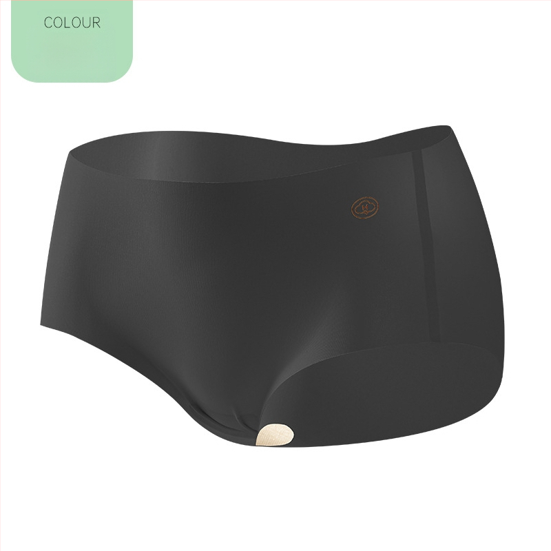 Moteriškos kelnaitės iš ice silk, antibakterinės, greitai džiūstančios, gaktos įdėklas iš medvilnės, pagrindinis audinys – nailonas