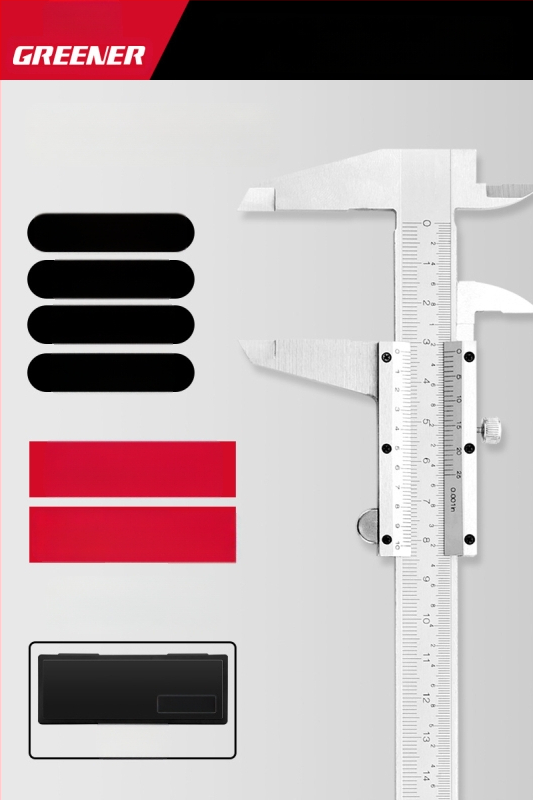 Greener vernier tolómérő digitális kijelzővel, nagy pontosságú, ipari kivitel, háztartási használatra