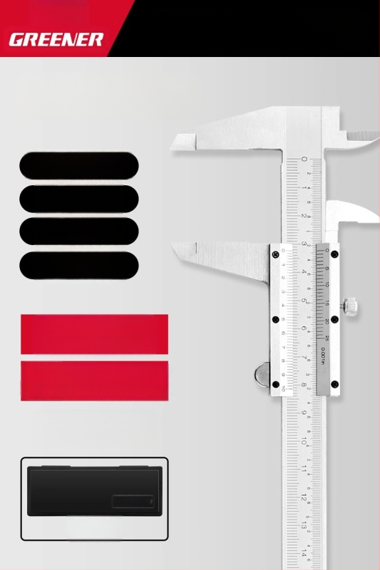 Greener vernier tolómérő digitális kijelzővel, nagy pontosságú, ipari kivitel, háztartási használatra