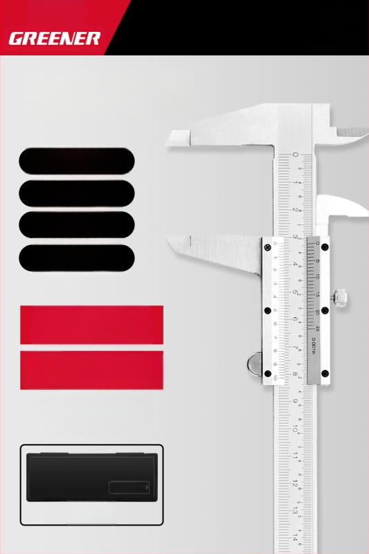 Greener vernier tolómérő digitális kijelzővel, nagy pontosságú, ipari kivitel, háztartási használatra
