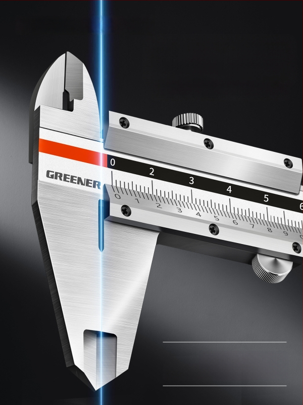 Greener vernier tolómérő digitális kijelzővel, nagy pontosságú, ipari kivitel, háztartási használatra