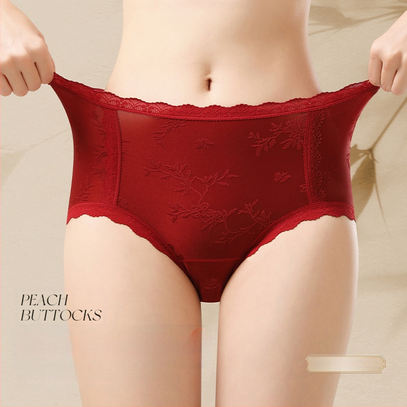 Moteriškos kelnaitės Žirgo metų, medvilninės antibakterinės, vidurio juosmens, medvilninė įdaila