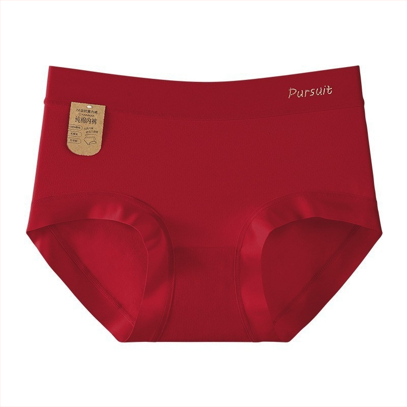 Moteriškos kelnaitės Žirgo metų, medvilninės antibakterinės, vidurio juosmens, medvilninė įdaila