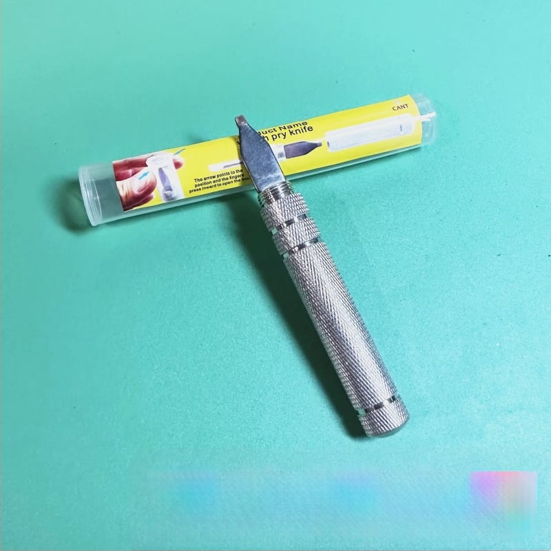 Laikrodžių remontui – dvipusis įrankis baterijos keitimui ir galinio/apatinio dangtelio atidarymui - 1 rinkinys, namų naudojimui