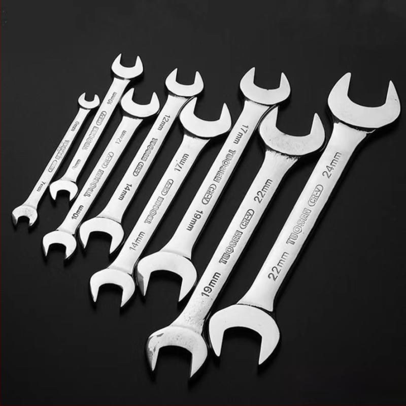 Dvigubos galvos atvirų galų veržliaraktis automobilių remontui, aukšto anglies plienas, paviršiaus apdirbimas: peržiūrėkite detales, prekės numeris ALQ5QW3514RRWQ