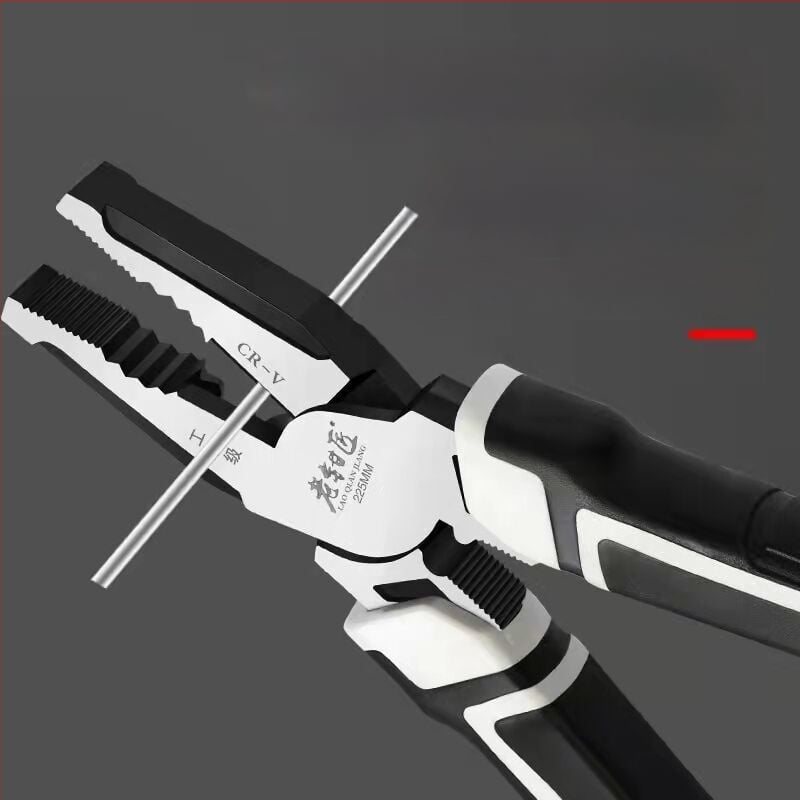 Електрически клещи, мултифункционални ексцентрични клещи, 8 мм диаметър на срязване, дължина на главата 105 мм, серия Old plier