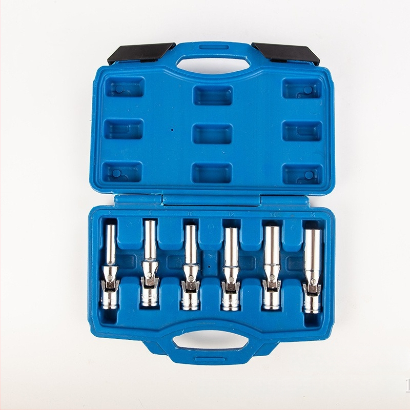 Force 6 dalių viso plieno automobilių remonto rinkinys profesionaliai automobilių priežiūrai