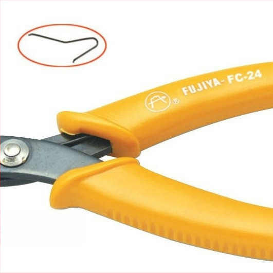 Плосконосни клещи FC-24, 1.0 мм капацитет за срязване, горно рязане