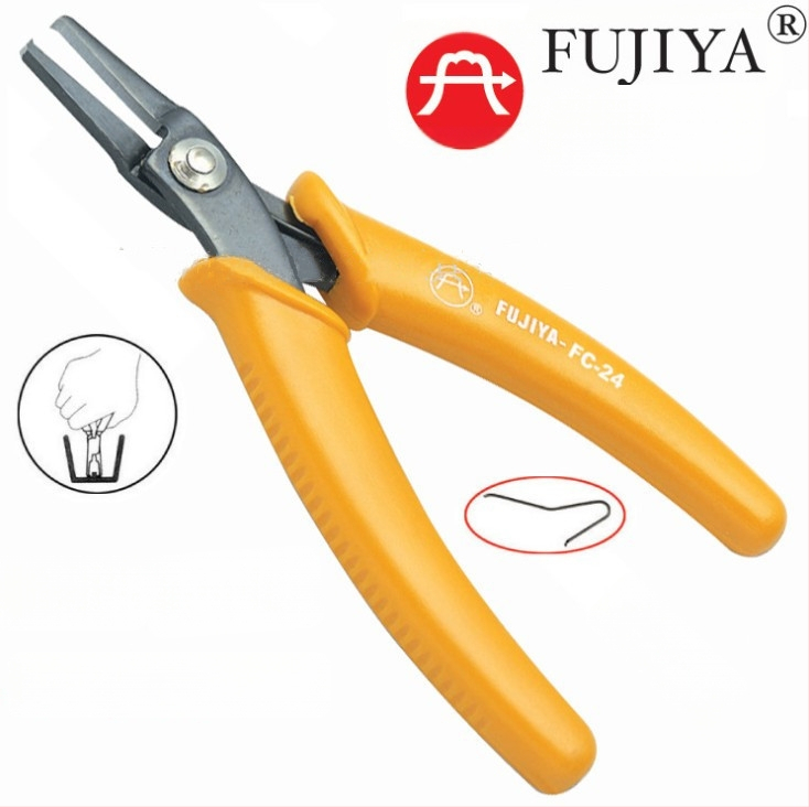 Плосконосни клещи FC-24, 1.0 мм капацитет за срязване, горно рязане