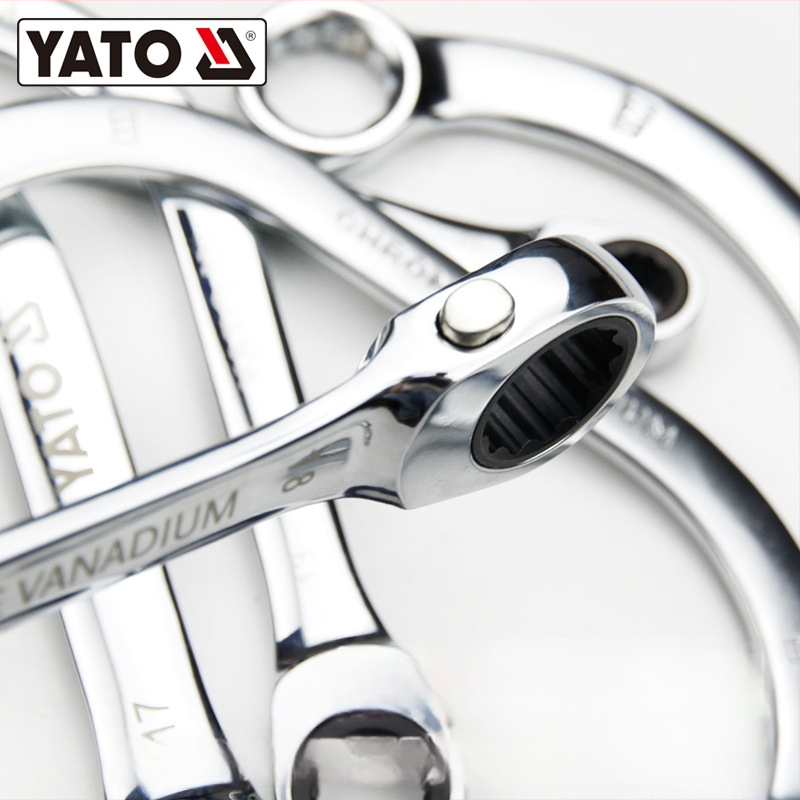 YATO kombinuotas raktas, iš 45# plieno