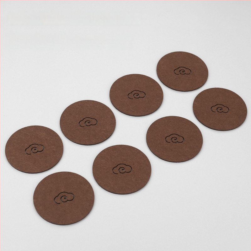 Ringjas filtsist teesalus tee seremonia jaoks, soojusisolaator, libisemisvastane ja imav