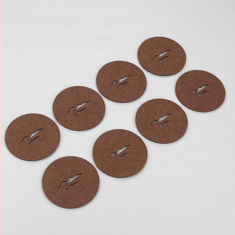 Ringjas filtsist teesalus tee seremonia jaoks, soojusisolaator, libisemisvastane ja imav