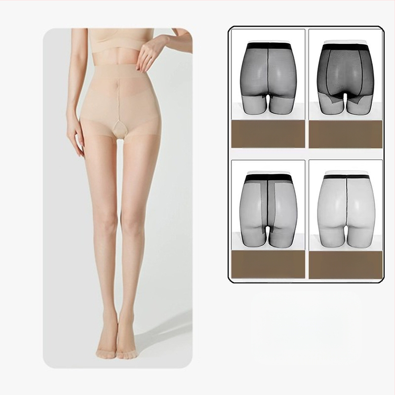 Ženske pantyhose protiv hvatanja, ultra tanke, prozračne, boje kože od nude do prirodne, crne, izdržljive