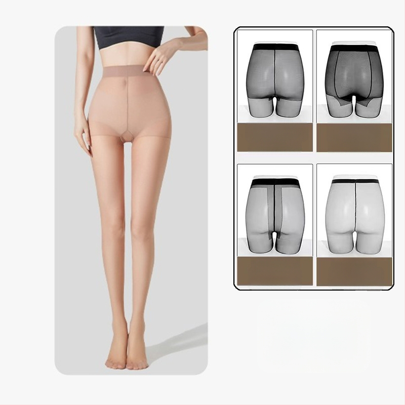 Ženske pantyhose protiv hvatanja, ultra tanke, prozračne, boje kože od nude do prirodne, crne, izdržljive