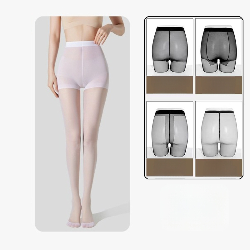 Ženske pantyhose protiv hvatanja, ultra tanke, prozračne, boje kože od nude do prirodne, crne, izdržljive