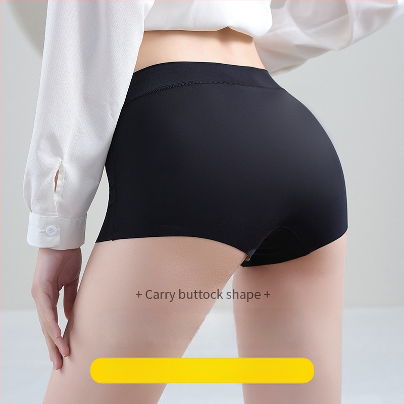 Női Ice Silk biztonsági rövidnadrág, középkal, átláthatóság elleni, antibakteriális, csúszóoldal 100% pamut, fő anyag 75% nylon