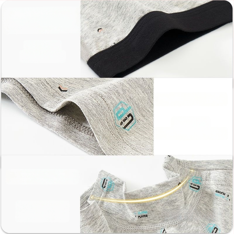 Vyriskos boxer trumpikes, medvilnės mišinio audinys, vidutinio juosmens aukštis, be siūlių, greitai džiūva, kvėpuojančios, stilius C tipo / nematomas