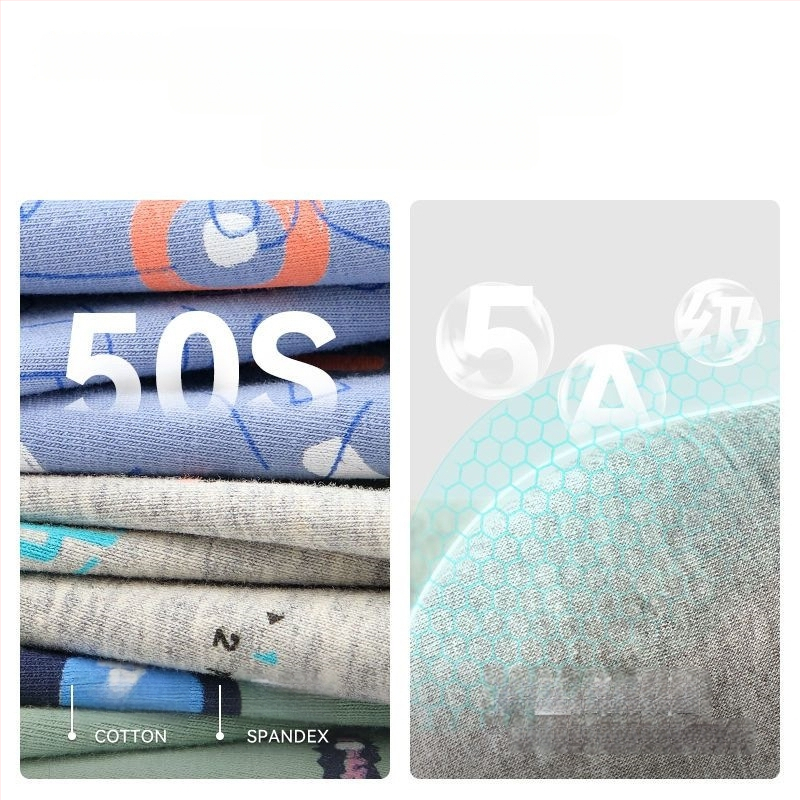 Vyriskos boxer trumpikes, medvilnės mišinio audinys, vidutinio juosmens aukštis, be siūlių, greitai džiūva, kvėpuojančios, stilius C tipo / nematomas