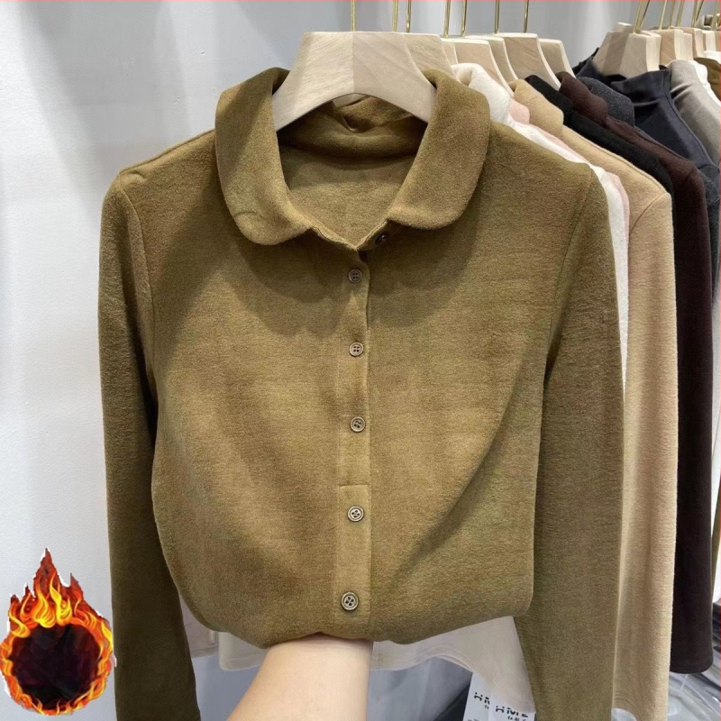 Satiinist särk polo kaelusega, vaba lõige, 3D muster, kevad 2025 väljaanne