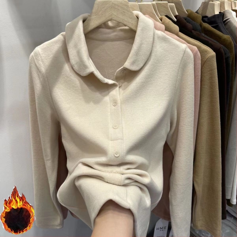 Satiinist särk polo kaelusega, vaba lõige, 3D muster, kevad 2025 väljaanne