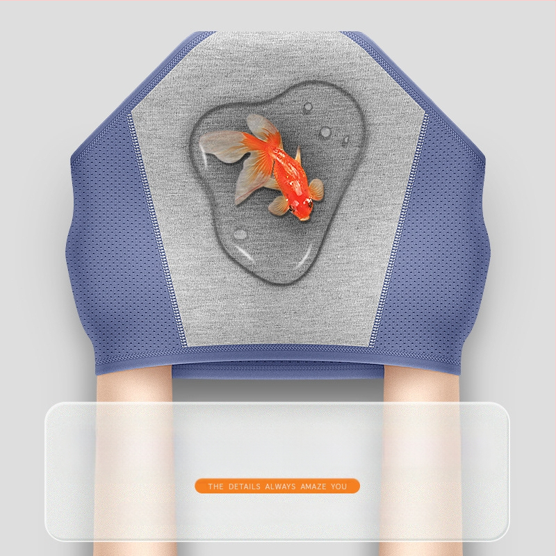 Менструално бельо Ice Silk плат, защита срещу протичане, средна талия, плетено; основен материал 92% найлон, подплата 82.2% вискоза.