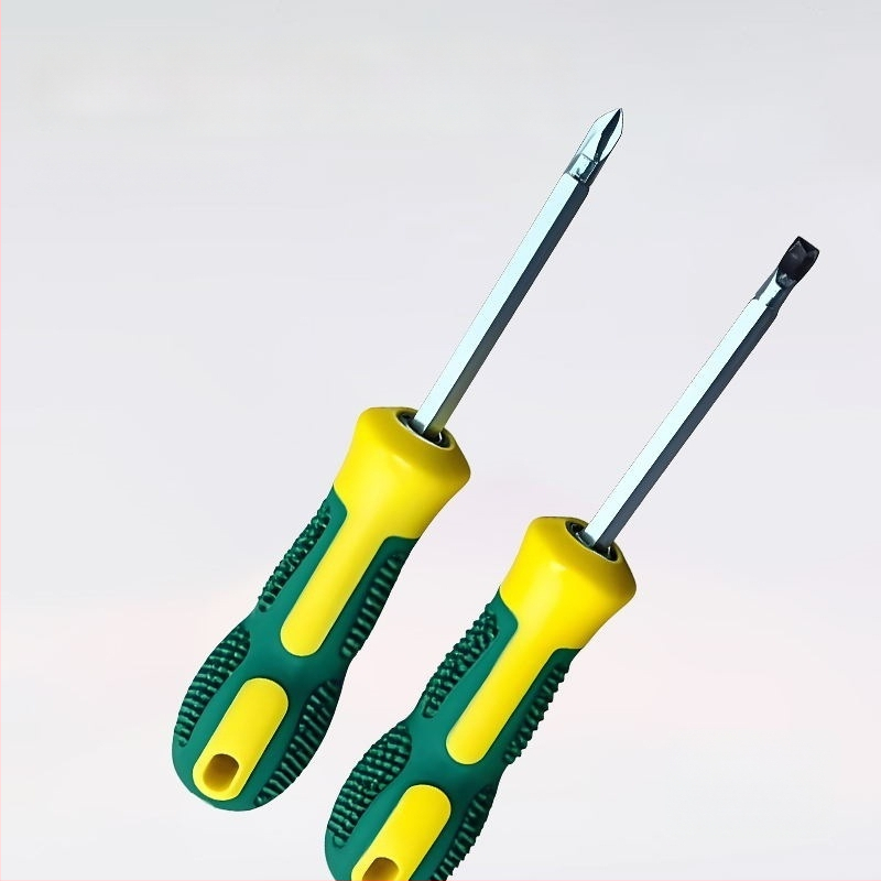 Xiongfeng magnetinis atsuktuvas iš 45# plieno, su kryžine ir plokščia galva, dvipusis