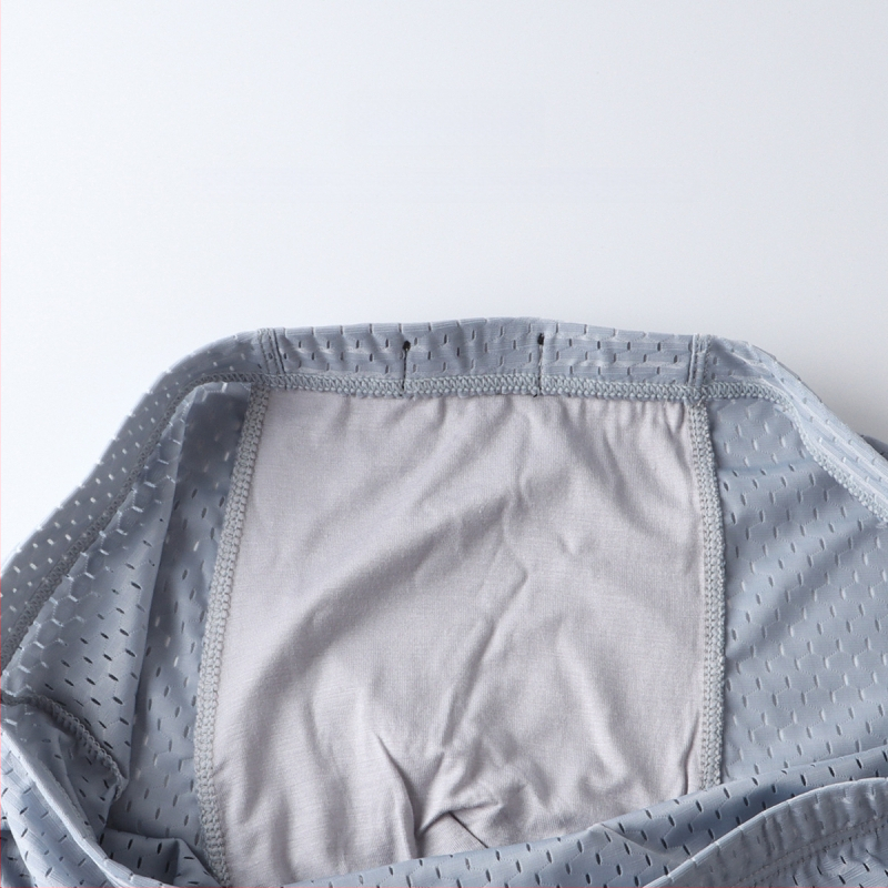 Meeste bokserid: hingav nailon kangas, puuvillane inti vooder, kõrge talje, suvi, 80–90% nailon