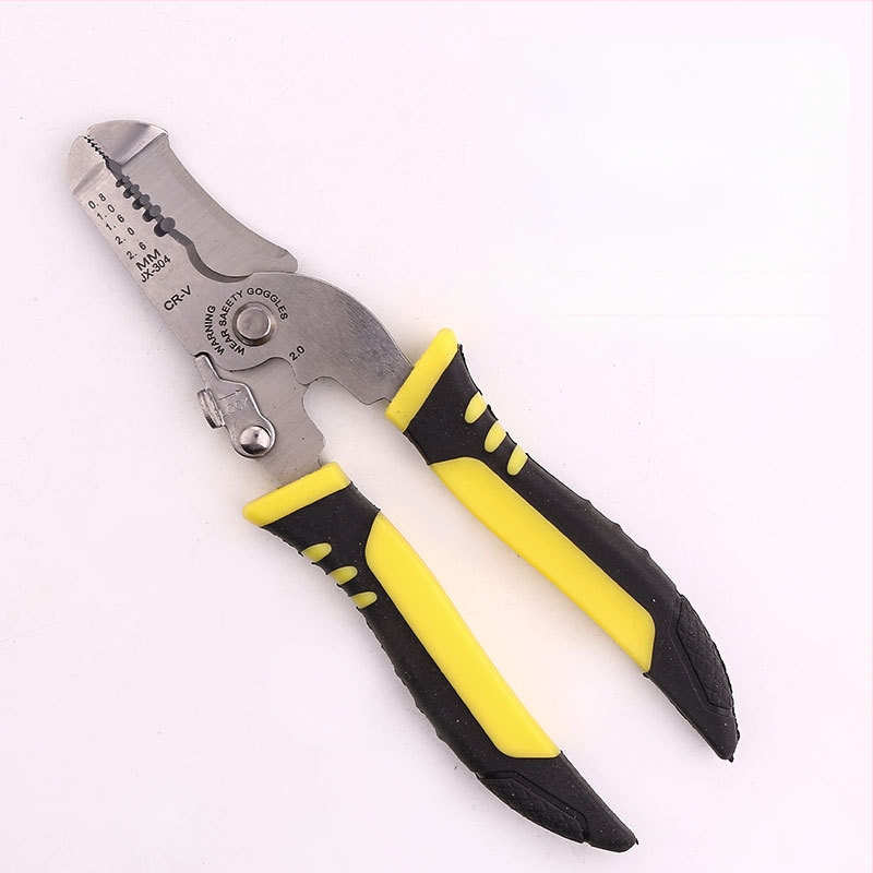 Saintly Apskrito laidų nuėmimo žnyplės – Elektriko daugiafunkcinis įrankis laidų nuėmimui ir pjovimui, svoris 011