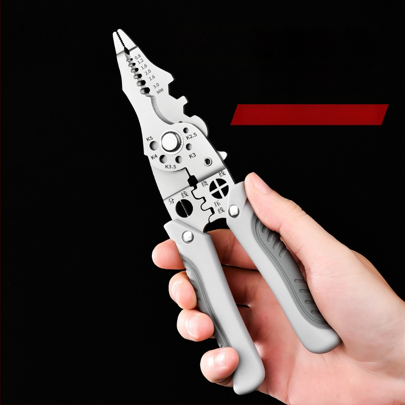 21-in-1 daugiafunkcinis laidų odos šalinimo įrankis elektrikams, pramoninės kokybės, svoris 154 g