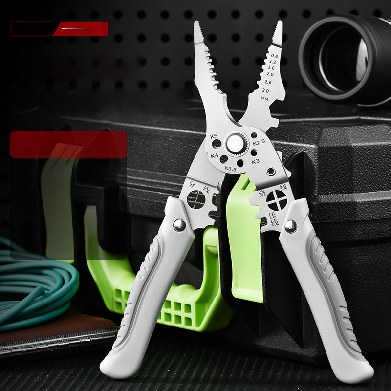 21-in-1 daugiafunkcinis laidų odos šalinimo įrankis elektrikams, pramoninės kokybės, svoris 154 g