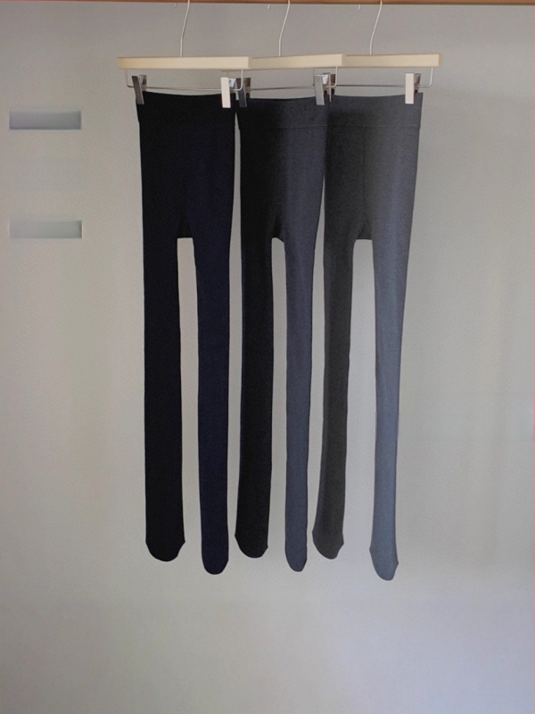 Miss Cactus615 Mikro-rebraste uske legice s toplim pamukom i fleksom