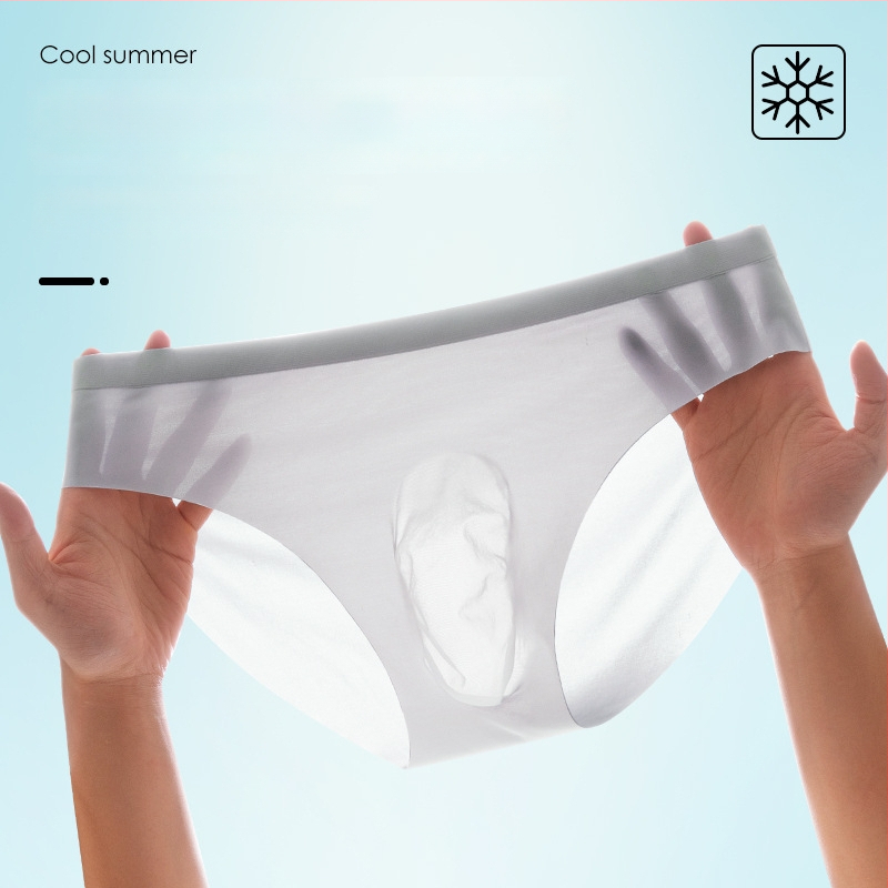 Muške Ice Silk gaćice, prozračne, brzo-sušeće, pleteni najlon, srednji pojas